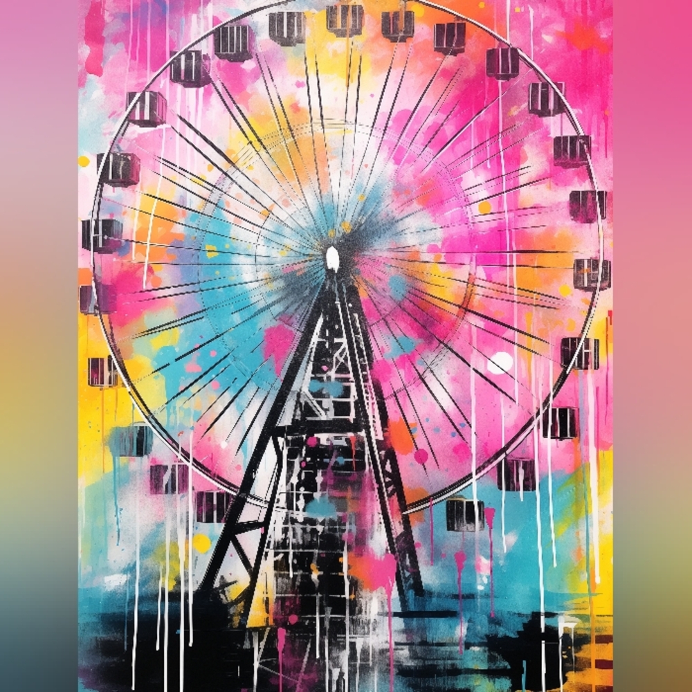 Beautiful Corful Wheel Ride